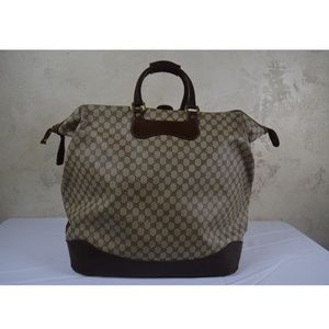 Vintage Gucci overnight bag